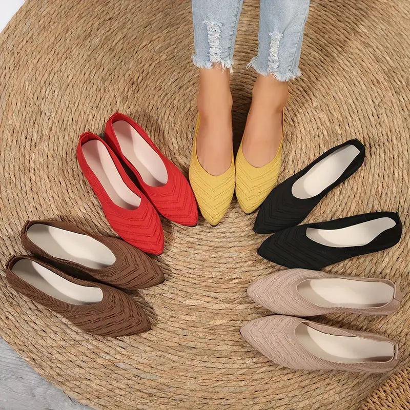 AMARINDA™ PANTOFI ORTOPEDICI SLIP-ON CU VÂRF ASCUȚIT