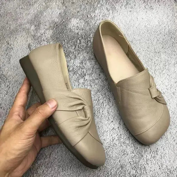 LINDA™ MOCASINI DAMĂ DIN PIELE CU TALPĂ MOALE