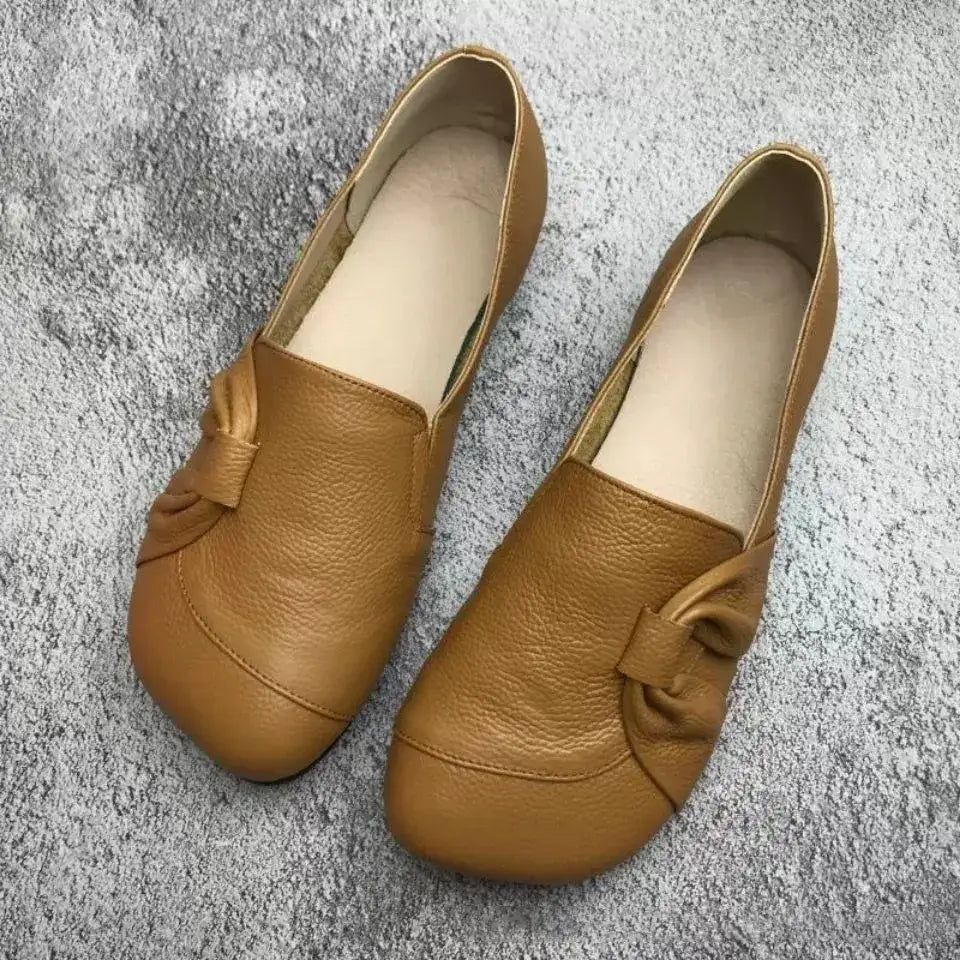 LINDA™ MOCASINI DAMĂ DIN PIELE CU TALPĂ MOALE