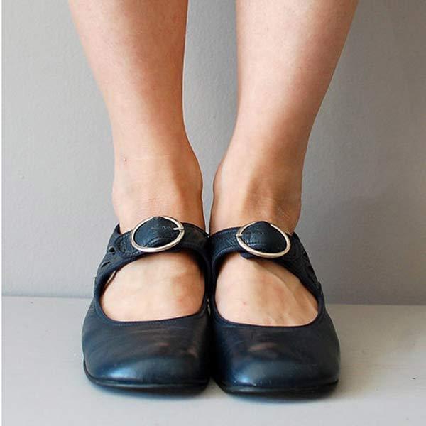 BIANCA™ SANDALE ORTOPEDICE DIN PIELE CU PLATFORMĂ (WEDGE) ȘI CATARAMĂ