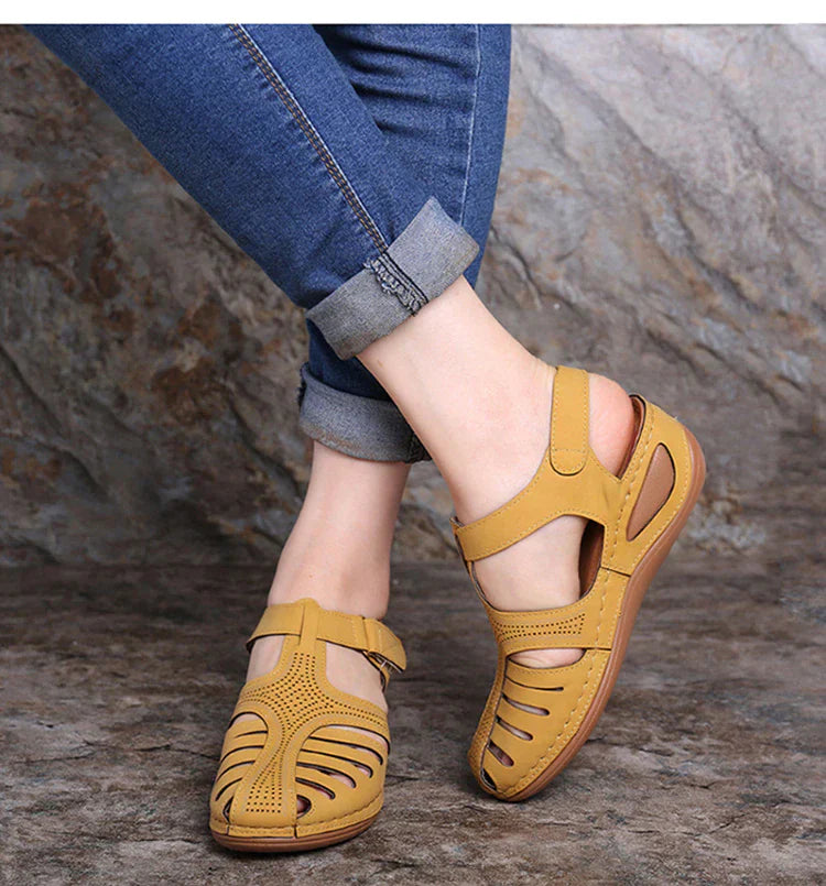 SANDALE ORTOPEDICE PREMIUM CU PLATFORMĂ