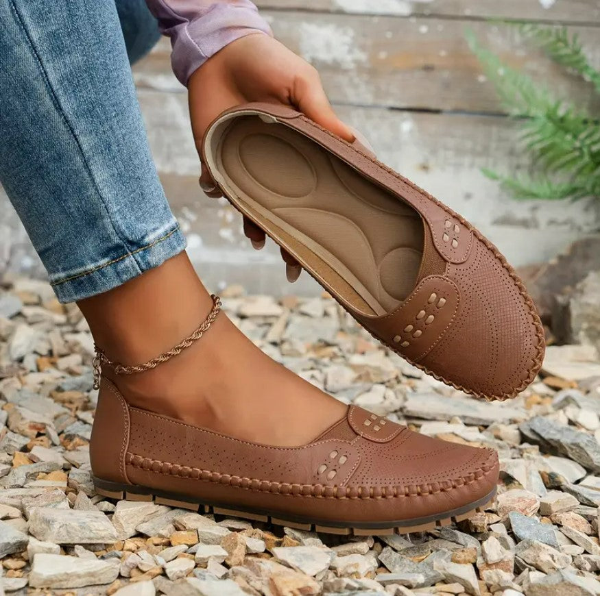 LORA™ LOAFERS VINTAGE CONFORTABILI SLIP-ON