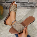MONOGRAM™ SANDALE ORTOPEDICE DAMĂ TIP SLIDE, TALPĂ JOASĂ